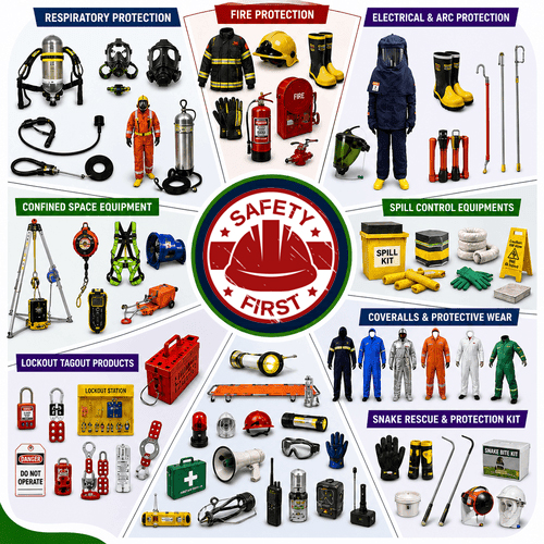 Industrial Safety, PPE & Hazard Protection Solutions